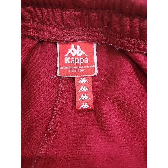 Kappa Track Pants Size Large Red Adult Large Kappa Pants - Picture 4 of 5